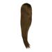 WIG ME UP - WK06-12 Hairpiece voluminous straight falling braid/ponytail mini butterfly clip elastic band approx. 60 cm golden brown
