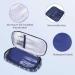 yuoseg Insulin Cooler Travel Case Diabetic Medication Organizer Medicals Cooler Bag Waterproof and Insulation Liner(Navy Blue) - Buy Online on GoSupps.com