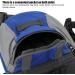 Pssopp Dog Saddle Bags - Nylon Hound Travel Backpack | Reflective Breathable and Pocketed (L) - Ideal for Camping & Outdoor Adventures - Buy Online on GoSupps.com