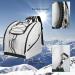 SoarOwl Ski Boot Bag - Waterproof Skiing Travel Luggage for Men, Women, and Youth (White) - Buy Online on GoSupps.com