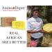 Unrefined African Shea Butter 2 lb - 100% Natural Grade A Yellow Moisturizing for Body Hair & Face Ideal for Dry Skin Imported from Ghana - Buy Online on GoSupps.com