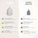 Mylily Menstrual Cup - 100% Medical Silicone BPA & Latex Free Reusable Sustainable Cost-Saving | Available in 5 Sizes - Buy Online on GoSupps.com
