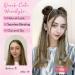 REECHO 2 PCS Mini Claw Clip in Messy & Cat Ears Hair Bun Extensions Wig Accessory Updo Hairpieces for Women Girls (Pack of 2-3" Straight Dark Brown) Pack of 2 - 3" Straight Dark Brown - Buy Online on GoSupps.com