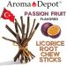 Aroma Depot Strawberry 8 oz. Flavored Licorice Root Chew Sticks for Humans. 100% Pure Natural | Oral Health & Fresh Bearth | Individual Sticks are 6.5-7 inches Long. Glycyrrhiza Glabra from Turkey. - Buy Online on GoSupps.com