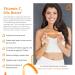 White Orange Vitamin C Serum - Anti-Aging Hydrating Serum with THDA Hyaluronic Acid & Vitamin E for Brightening Dark Spots Fine Lines & Wrinkles - Buy Online on GoSupps.com