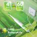 Dada-Tech Kids Electric Toothbrush - Rechargeable Sonic Toothbrush with Timer for Boys and Girls Age 3+ - Waterproof with 3 Modes - Dinosaur White - Buy Online on GoSupps.com