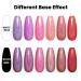 RARJSM Holographic Gel Nail Polish Set - Summer Glitter Colors Kit for Salon & Home Manicure - Rose Gold, Hot Pink, Red, Violet, Purple - 6PCS 7.5ML - Buy Online on GoSupps.com