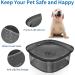 DECYAM Non Spill Dog Water Bowl Slow Water Feeder for Dogs 2L / 70 oz Large Capacity Pet Water Dish for Dogs Brown - Buy Online on GoSupps.com