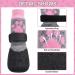 Cooltail Non-Slip Waterproof Dog Socks | Outdoor Dog Shoes for Hardwood Floors | Pink Medium with Belt Traction Control - Buy Online on GoSupps.com
