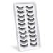 Buy 10 Pairs of Full Volume 3D Faux Nerz Cat Eyelashes - Glam Look D-M03 (13mm) for Ultimate Eye Makeup | International Shipping Available - Buy Online on GoSupps.com