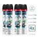 ABOVE Neymar Jr - 72 Hours Derma Clinical Antiperspirant Deodorant Set for Men - Dry Spray Protects Against Sweat and Body Odor - Delivers Instant Freshness - Alcohol and Stain Free - 4 pc Neymar Jr Men 5.07 Fl Oz (Pack of 4) - Buy Online on GoSupps.com