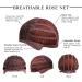 Esmee Ombre Red Brown Synthetic Wig for Women - Heat-Resistant Natural Long Wavy Hair for Daily Wear & Cosplay - Buy Online on GoSupps.com