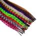 Butterme 100PCS Synthetic Long Rainbow Feather Hair Extensions 16 - Colorful Hair Accessories with 50 Free Beads - International Shipping Available - Buy Online on GoSupps.com