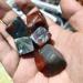 Natural African Blood Stone Raw Quartz Dragon Blood Stone Minerals Can be Used for (Size : 5pcs) HOMEZHOU (Size : 3pcs) - Buy Online on GoSupps.com