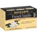 Bigelow French Vanilla Black Tea, Caffeinated, 20 Count (Pack of 6), 120 Total Tea Bags French Vanilla 20 Count (Pack of 6)