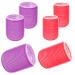 Jumbo Hair Rollers, 6 Packs Large Rollers For Hair, Self Grip Salon Hairdressing Curlers, Hair Curlers Sets, DIY Curly Hairstyle, Colors May Vary, (3xJumbo+3xLarge)