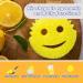 Scrub Daddy Lemon Fresh Cleaning Sponge - Non Scratch Kitchen & Dish Sponge | FlexTexture Firm & Soft Scrub | Dishwasher Safe Scrubber - Lemon Fresh - Buy Online on GoSupps.com
