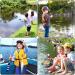 PLUSINNO Kids Fishing Pole Set - Portable Telescopic Rod and Reel Combo Kit with Tackle Box for Boys and Girls - Pink 1.5M - Buy Online on GoSupps.com