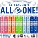 Dr Bronner's Baby Mild Lip Balm Made with Organic Oils and No Synthetic Ingredients Used for Lips Dry Hands Cuticles and Chapped Cheeks Certified Fair Trade 4g Bar Baby Mild 4g - Buy Online on GoSupps.com