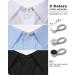 Pants & Shirt Extender Set for Men & Women - 8pc Silicone Waist & Collar Buttons - Buy Online on GoSupps.com