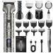 Forever Speed Hairschneidaschin Profi Bartschneider Men Waterproof Hair Cocks With Extensive Accessories Set Bart Care including cleaning tools and lubricating oil