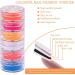 Duufin 66 Colors Nail Pigment Powder - High-Gloss Halo Powder for Nails, Art, Body & Crafts - Buy Online on GoSupps.com