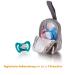 Buy Diago Deluxe Pacifier Bag - Gray | Stylish & Functional for International Shipping - Buy Online on GoSupps.com