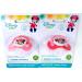 Disney Minnie Mouse pacifire w/Nipple Cover (Set of 2 Red & Pink)