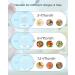Baby Fruit Feeder Teething Pacifier (4 Pack) - BPA-Free Silicone Pouches for Safe Infant Feeding and Teething Relief - Buy Online on GoSupps.com