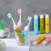8 Pack Mini Soft Travel Toothbrushes with Case - Portable & Compact for Home, Travel, Camping - 4 Colors Available - Buy Online on GoSupps.com