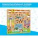 Woodywood Calendar Watch for Children - Bilingual Montessori Learning Clock in Wood - 30x30 cm - Teach Time Date & More Ideal Gift for Kids - Buy Online on GoSupps.com