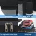 Pucuwu 3-in-1 Bike Bag | 68L Waterproof Rear Seat Carrier Trunk Bag | Reflective Trim | Multifunction Saddle Bags with Rain Cover - Black - Buy Online on GoSupps.com