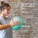 Live Infinitely 9 Barre Pilates Ball - Anti Burst Mini Ball for Yoga & Exercise - Includes Hand Pump & eBook - Mint Color - Buy Online on GoSupps.com