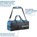 SCUBAPRO Sport 95 Mesh Dive Bag with Double Duffel Straps and Adjustable Shoulder Strap for Scuba Diving Gear, Denim Blue Color Fabric - Buy Online on GoSupps.com