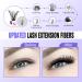 280pcs 40D Curl Individual Eyelash Extension Kit with Lash Bond and Tweezers - 9-16mm Length Cluster Lashes for Self Use | 40D-0.07D-9-16MIX KIT - Buy Online on GoSupps.com