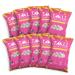 Taali Himalayan Pink Salt Water Lily Pops (10-Pack) - Classic Flavor from the Mountains | Protein-Rich Roasted Snack | Non GMO Verified | Individual 0.8 oz Bags Himalayan Pink Salt 0.8 Ounce (Pack of 10)