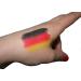 KarnevalsTeufel.de: 6 German Flag Fan Make-Up Pencils - Perfect for Events & Celebrations - Buy Online on GoSupps.com