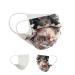BAF Community Masks 2 via Pack Set Unisex makeshift mask Wendbar Mundschafts Mund and nose protection turning mask with motif cotton bci washable 1 piece (1 Pack) colored/dark 3
