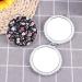 Lurrose Vintage Double Sided Compact Mirror - Portable Antique Round Cosmetic Mirror | 2 Pieces - Buy Online on GoSupps.com
