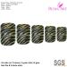 False Nails French Manicure Gold Camouflage 24 Full Cover Medium Tips UK - Buy Online on GoSupps.com