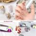 YHMQ DU 3792PCS White AB Rhinestones Kit for Crafts and Nail Art - Glass Diamonds with Tweezers and Picking Pen - 6 Sizes Included - Buy Online on GoSupps.com