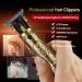 Suttik Professional T-Blade Hair Clippers for Men - Gold Knight Close-Cutting Trimmers, Cordless and Barber-Approved - Buy Online on GoSupps.com