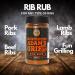 Adam's Rib BBQ Rib Rub - 100% Natural Seasoning for Juicy Ribs - Large Jar (220g) - Buy Online on GoSupps.com