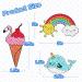 Cymbana 5D Diamond Painting Stickers Kit | 25 Pcs Diamonds Dots Arts and Crafts for Kids | Unicorn, Mermaid, Cat Designs | Ages 6-8, 8-12 - Buy Online on GoSupps.com
