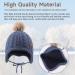 XIAOHAWANG Baby Boys Winter Hat with Velvet Lining and Earflaps - 0-6 Months, Jean Blue - Buy Online on GoSupps.com