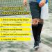 Buy 20-30mmHg Calf Compression Sleeves for Men & Women | Leg Support & Shin Splint Pain Relief - Black Medium - Buy Online on GoSupps.com