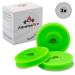 3 Set Mini Frisbee - the small frisbe disc flies over 60 meters - the new trend sport - Alternative to the ordinary frisbenport green