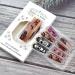 Extra Long Halloween Press on Nails - Pumpkin Ghost & Bat Design | Matte Nude Coffin Full Cover Fake Nails - 24 Pcs with Adhesive Jelly Glue - Buy Online on GoSupps.com
