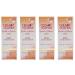 "Rosa per Pelli Secche" Cream for Dry Skin Anti-age Formula - 2.5 Fluid Ounces (75ml) Tubes (Pack of 4) Italian Import