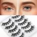 Buy Premium Synthetic Lashes | Natural Look Vegan Silk Mink False Eyelashes SD05 | International Shipping Available - Buy Online on GoSupps.com